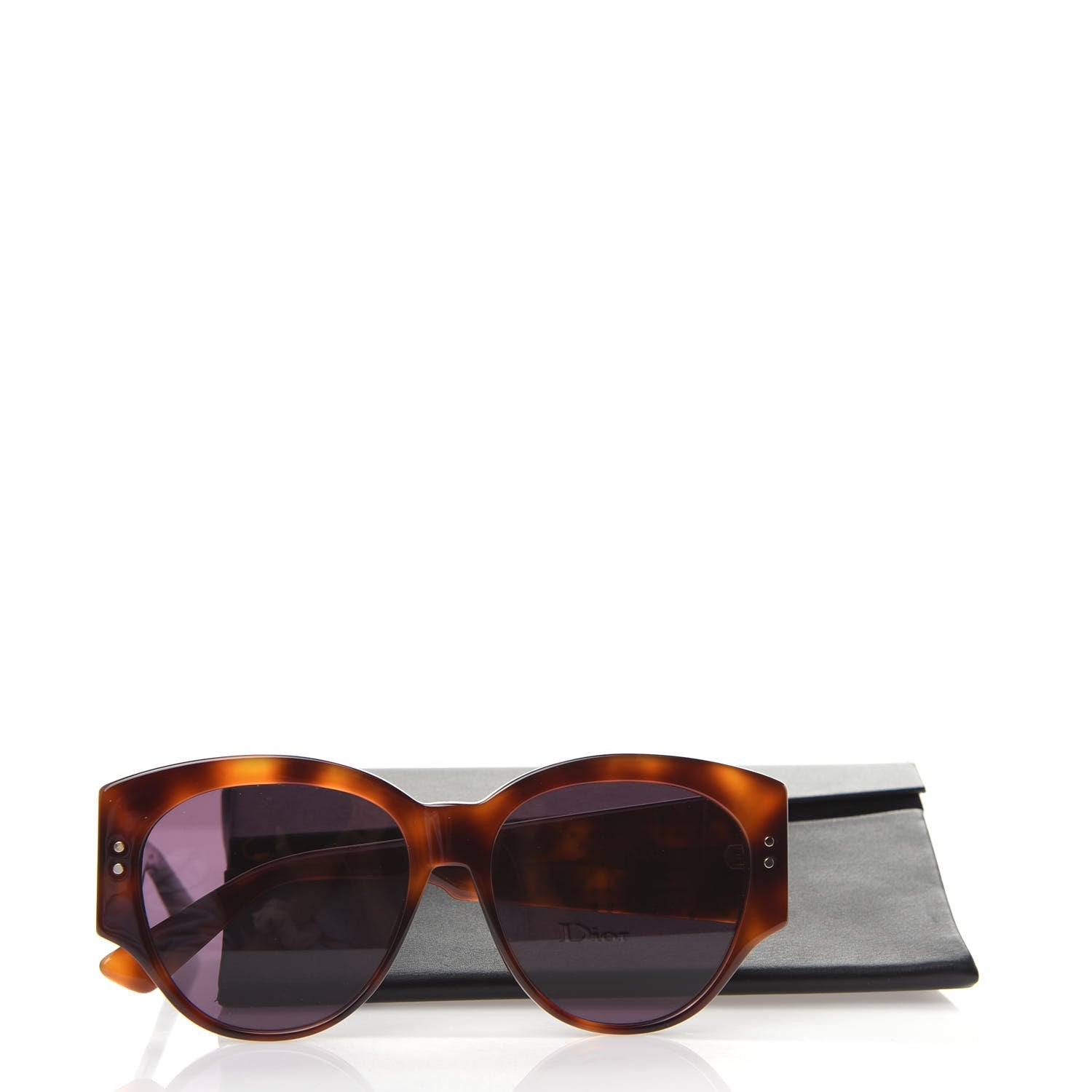 Christian Dior Acetate Lady Dior Studs 2 Sunglasses Tortoise 7 of 7