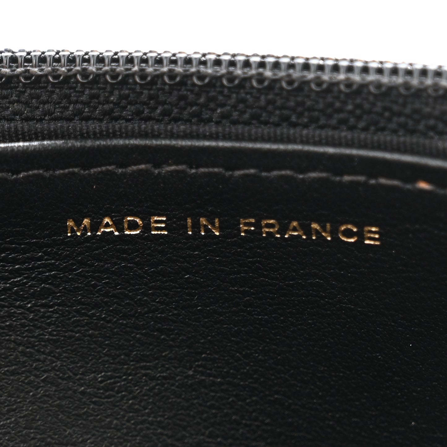 Caviar Quilted Boy Wallet On Chain WOC Black