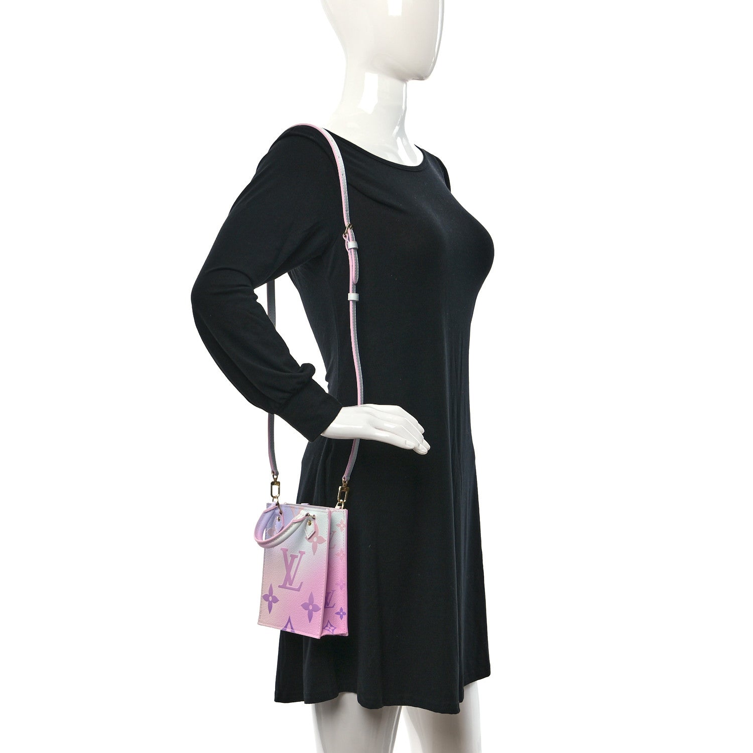 Louis Vuitton Monogram Giant Spring In The City Petit Sac Plat Sunrise Pastel 2 of 8
