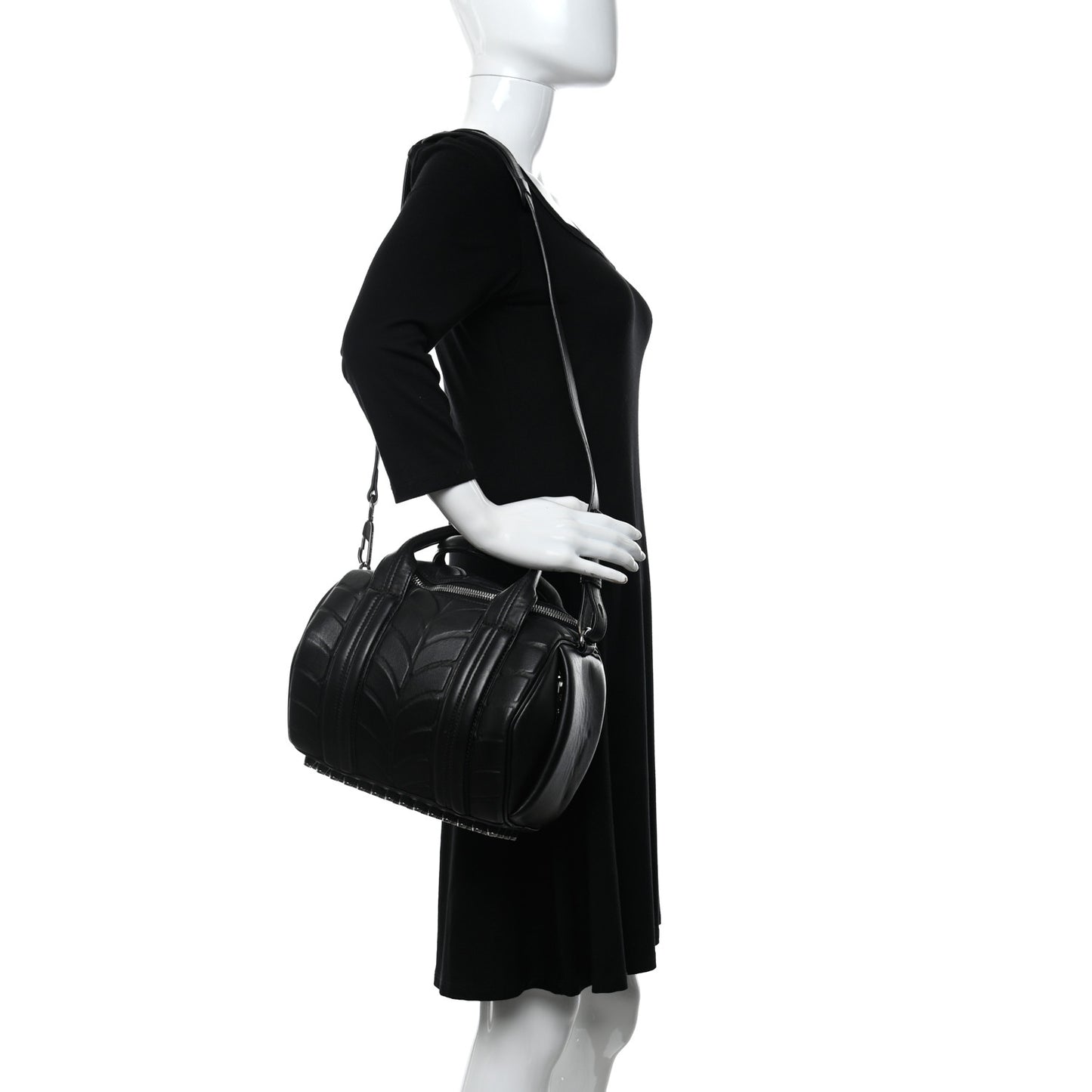 Rockie Black Rhodium Hardware