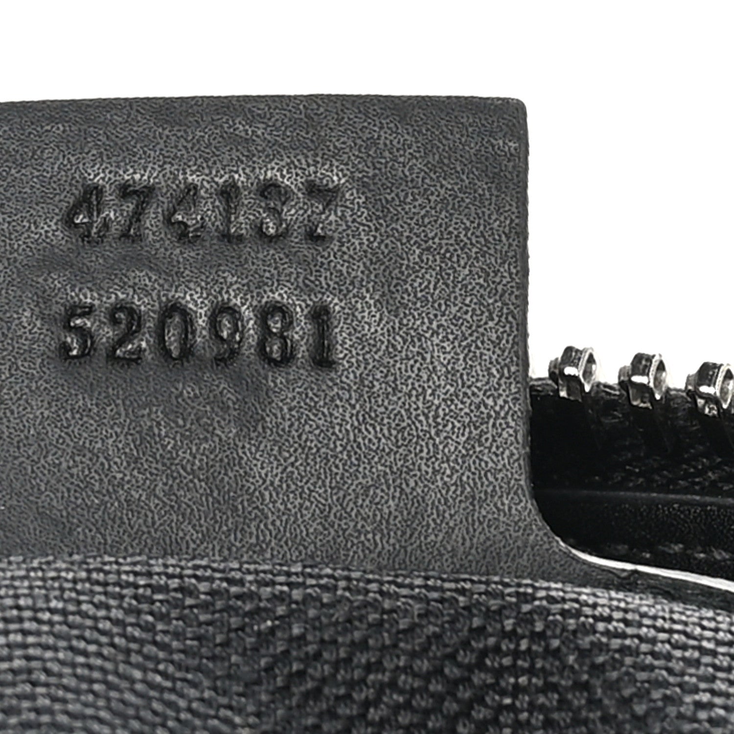 Gucci GG Supreme Monogram Appia Calfskin Web Flat Messenger Bag Black Grey 7 of 10