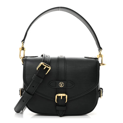 Louis Vuitton Epi Saumur BB Black 1 of 10