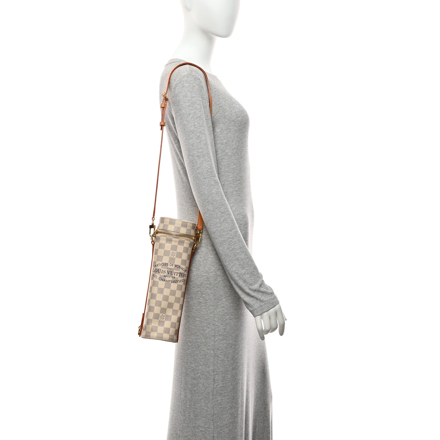 Louis Vuitton Damier Azur Bottle Holder 2 of 10