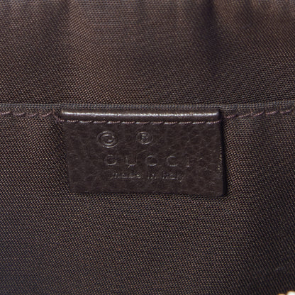 Gucci Monogram Belt Bag Dark Brown 8 of 9