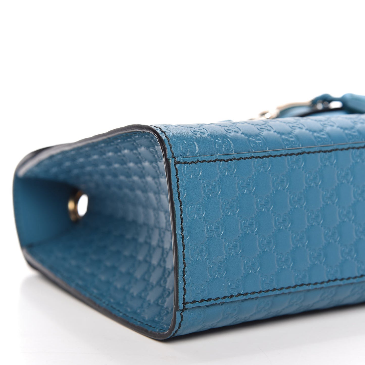 Soft Microguccissima Medium Emily Chain Shoulder Bag Deep Cobalt