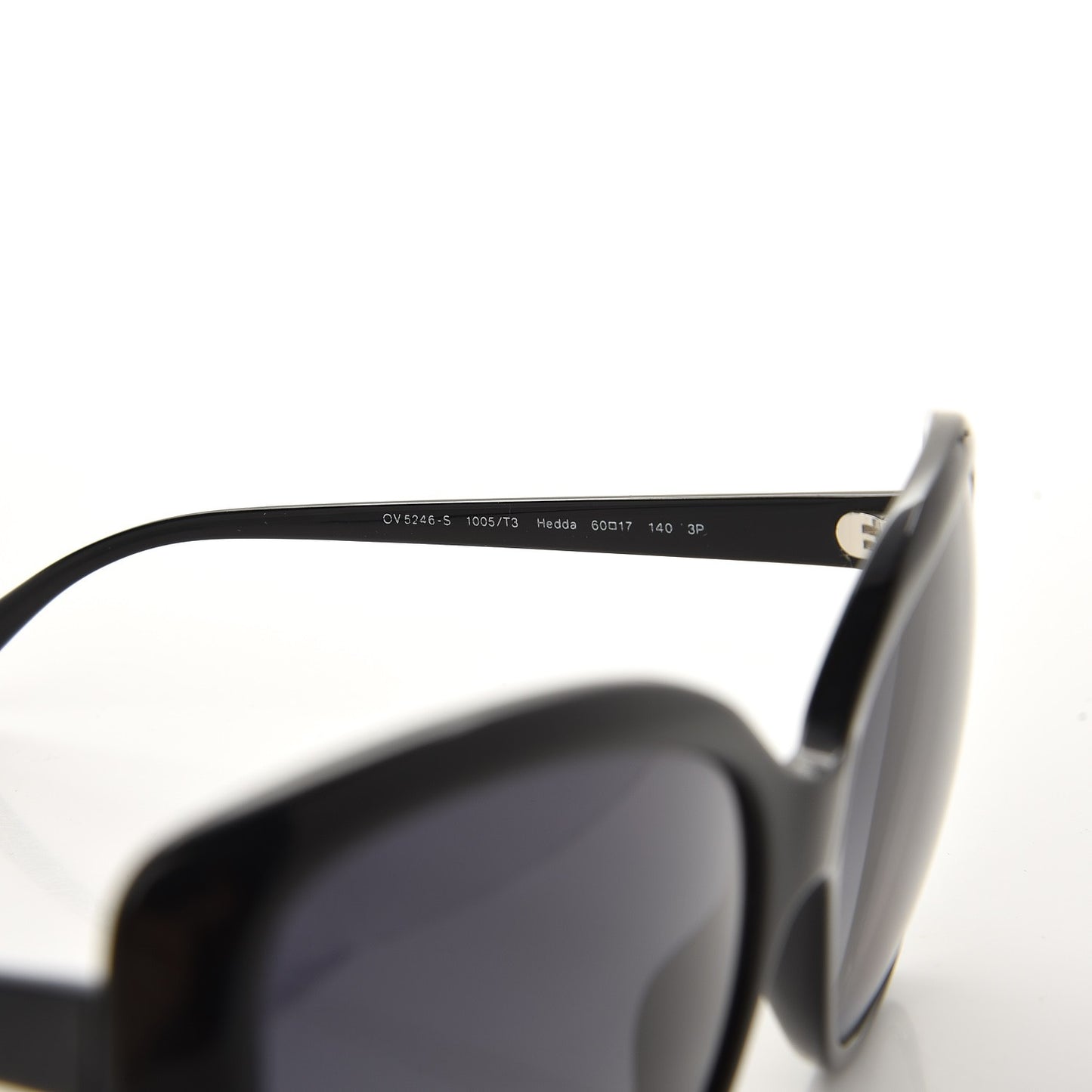 Acetate Hedda Sunglasses Black