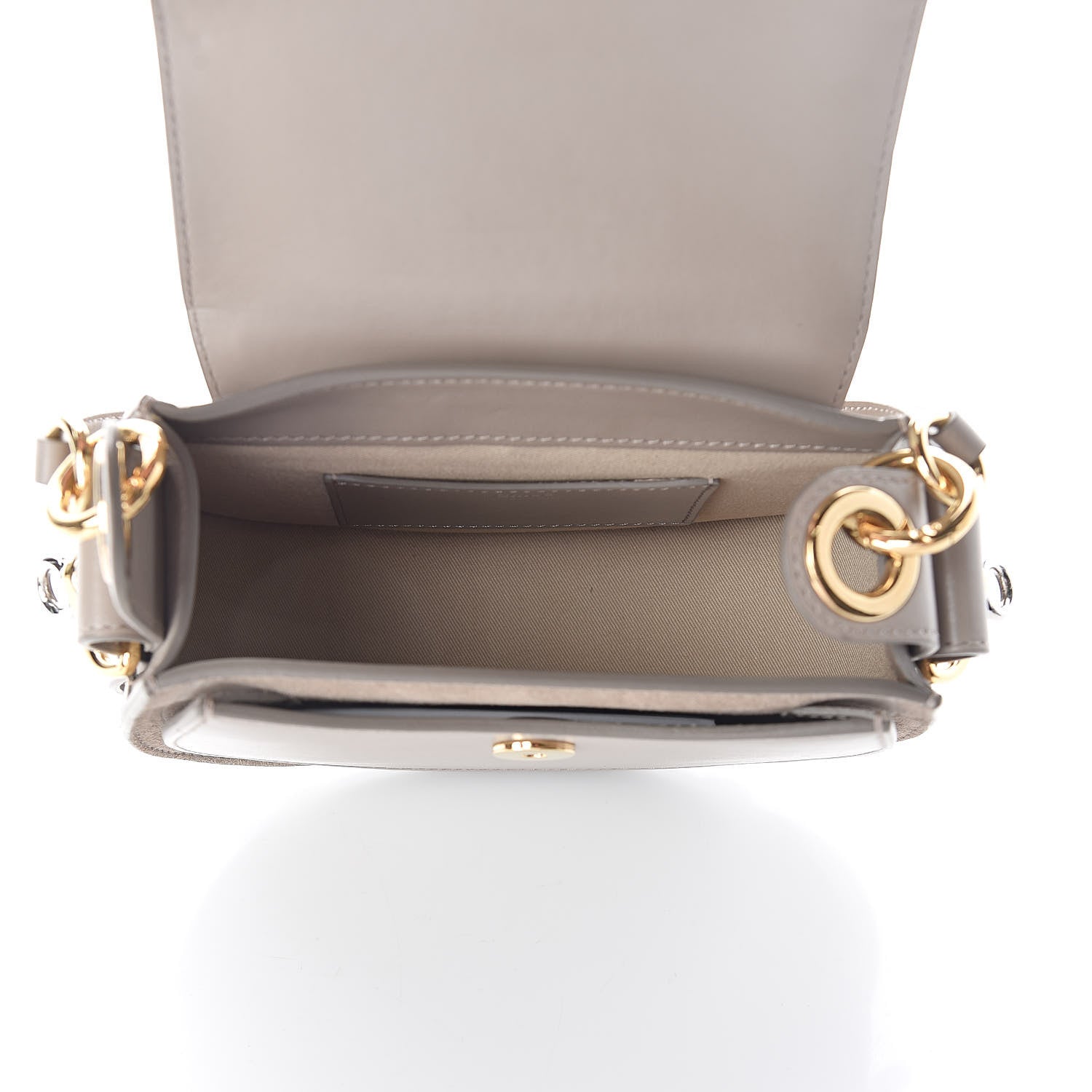 Chloe Calfskin Small Tess Bag Motty Grey 5 of 8