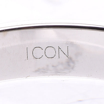 Gucci 18K White Gold 4mm Icon Thin Band Ring 56 7.5 6 of 6
