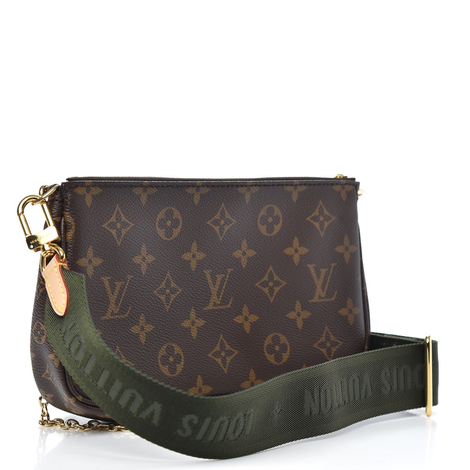 Louis Vuitton Monogram Multi Pochette Accessories Kaki 3 of 10