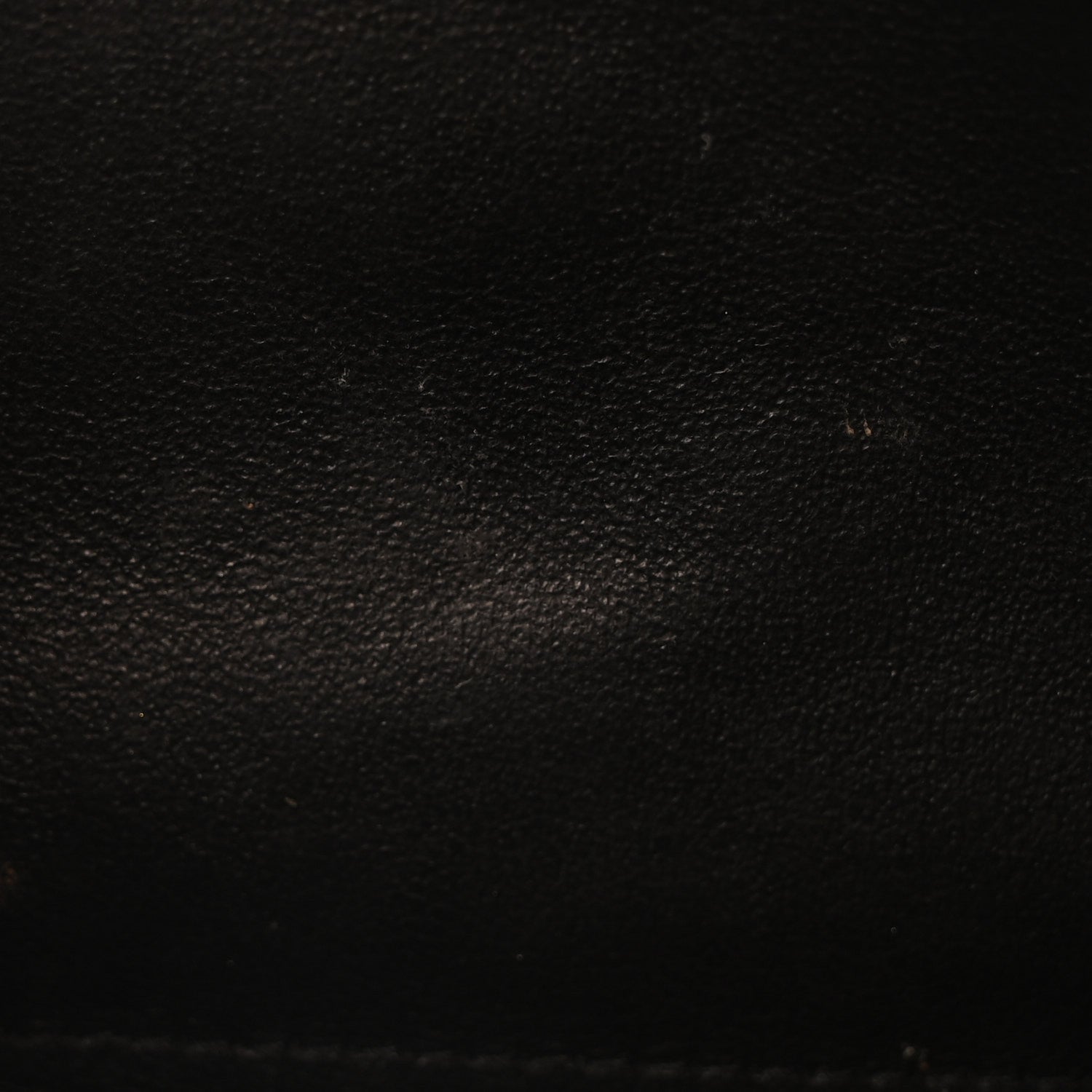 Saint Laurent Grain De Poudre Matelasse Chevron Monogram Chain Wallet Black 12 of 12