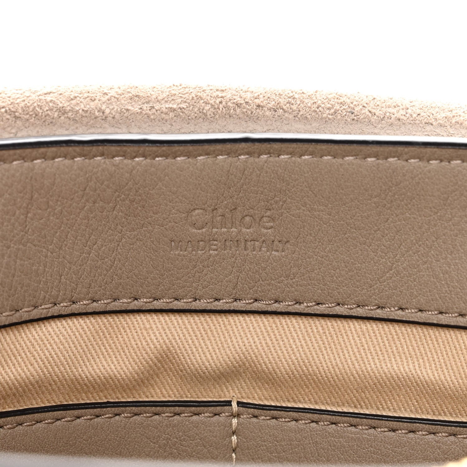 Chloe Calfskin Small Faye Day Shoulder Bag Motty Grey 7 of 12