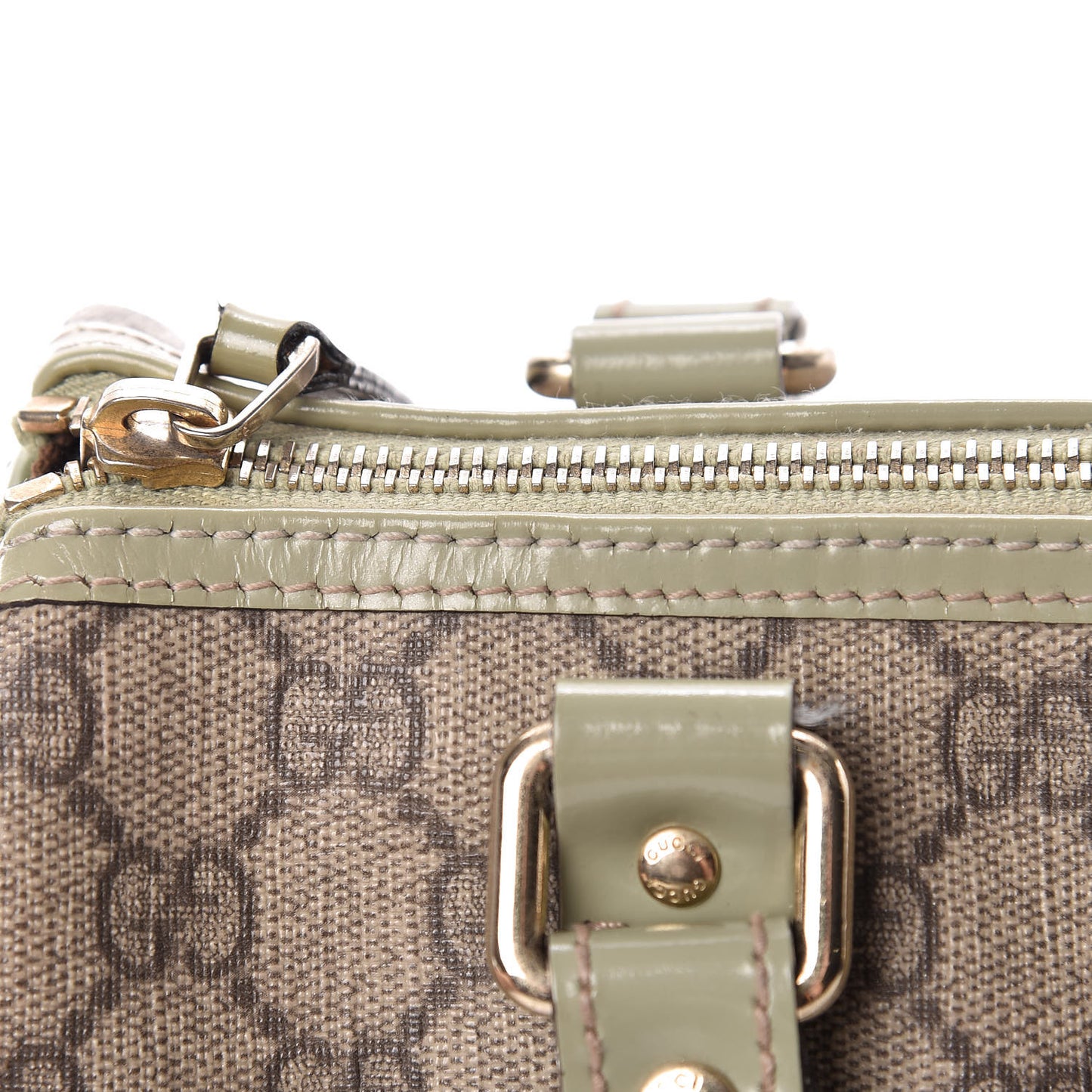 GG Plus Monogram Small Joy Boston Green