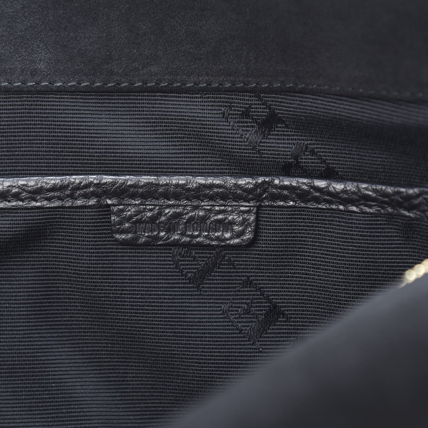 Burberry Grainy Calfskin Sonnet Clutch Black 7 of 8