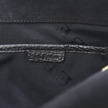 Burberry Grainy Calfskin Sonnet Clutch Black 7 of 8
