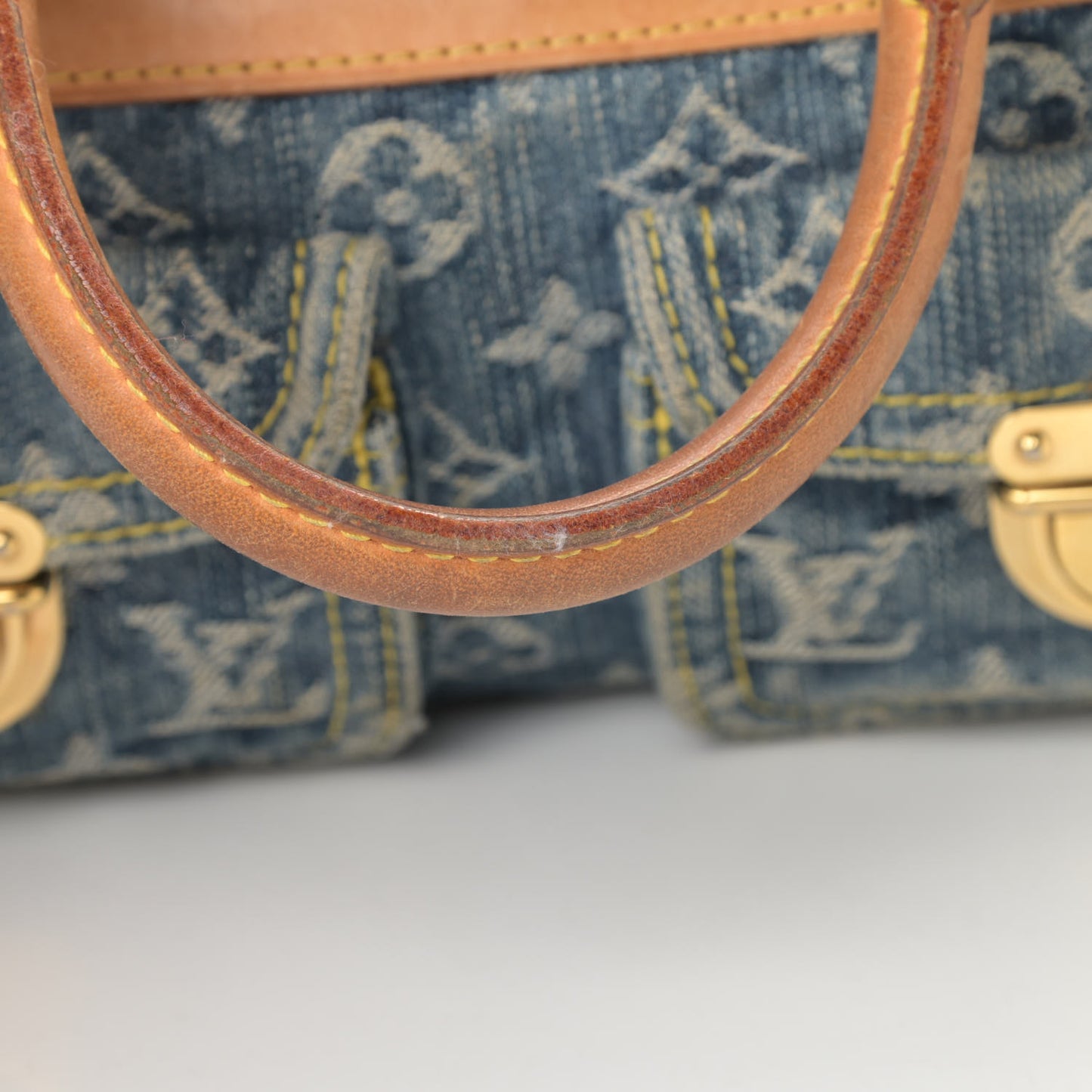 Monogram Denim Neo Speedy Blue