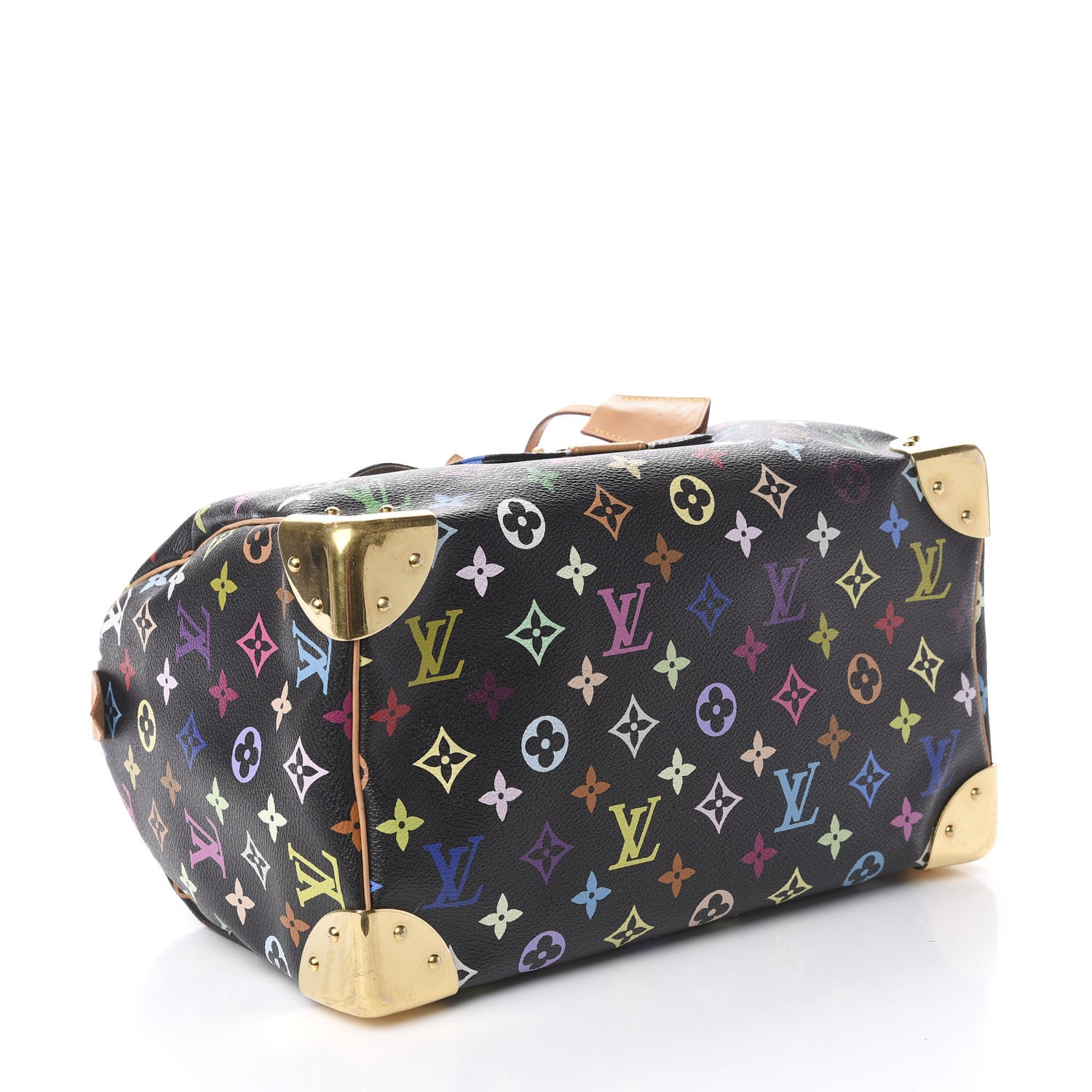 Louis Vuitton Monogram Multicolor Speedy 30 Black 4 of 14