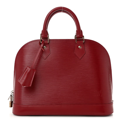 Louis Vuitton Epi Alma PM Rubis 1 of 10