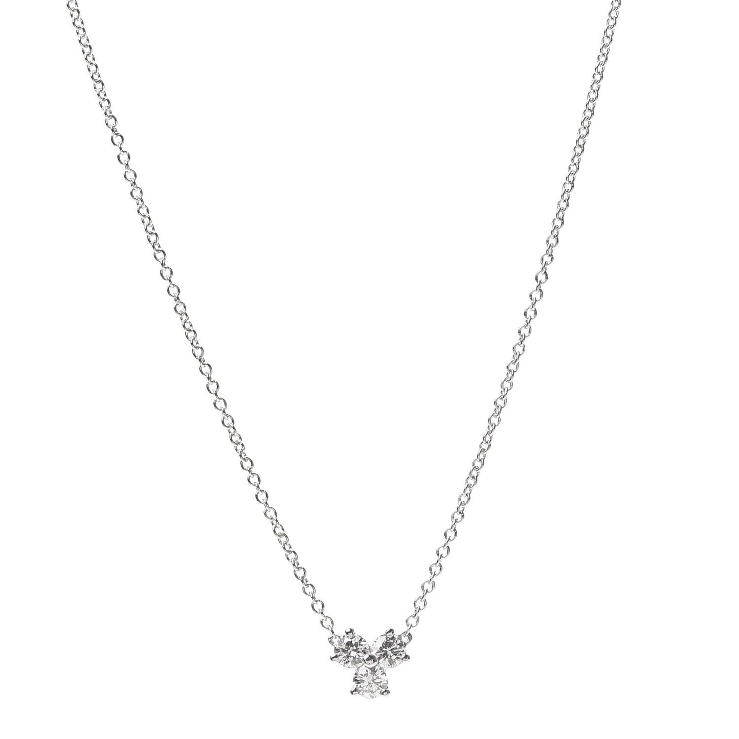 Platinum Diamond .30ctw Aria Pendant Necklace