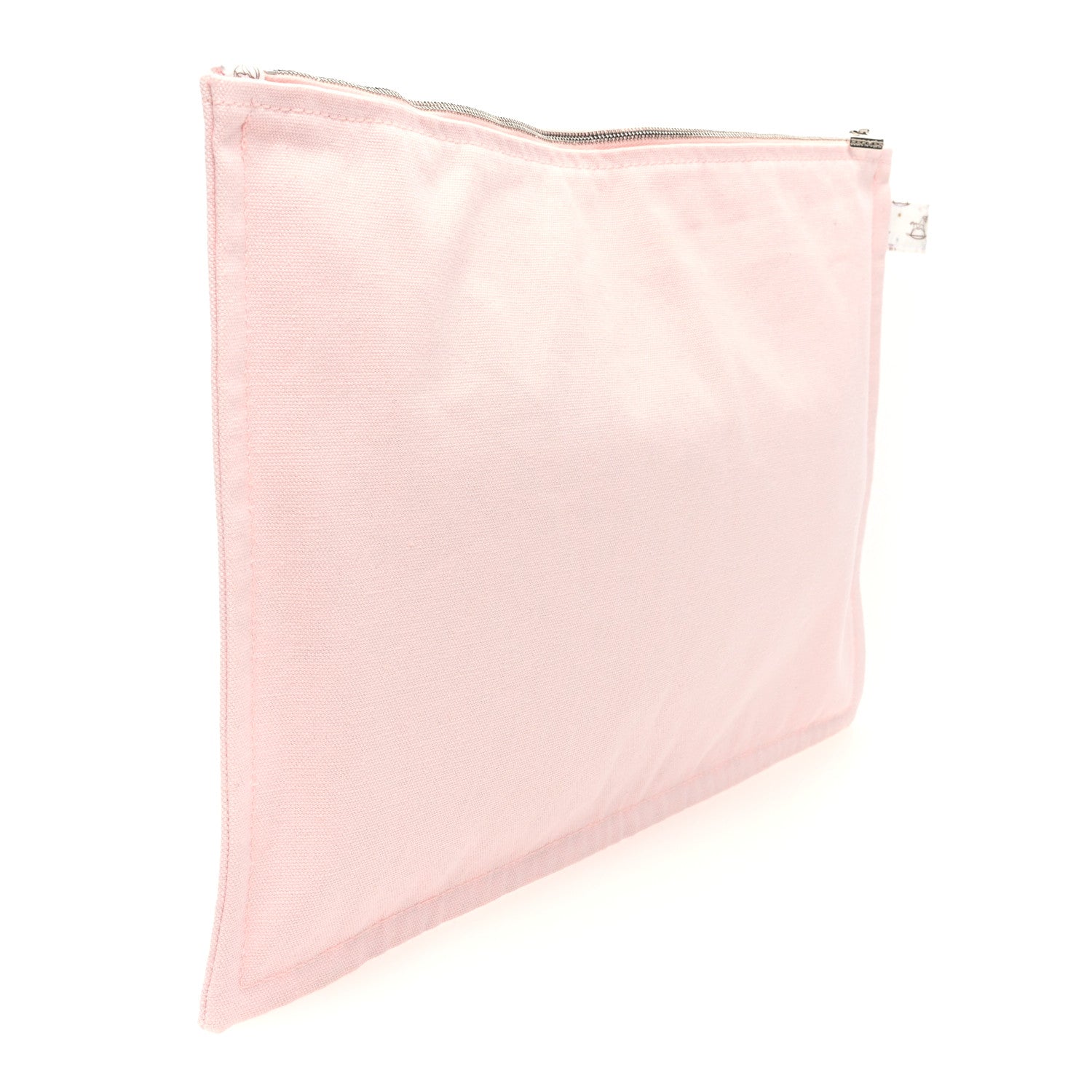 Hermes Cotton Canvas Adada Large Flat Case 3 of 6