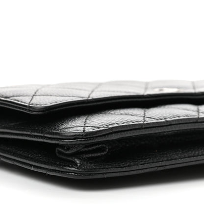 Chanel Caviar Quilted Wallet On Chain WOC Black 9 of 13