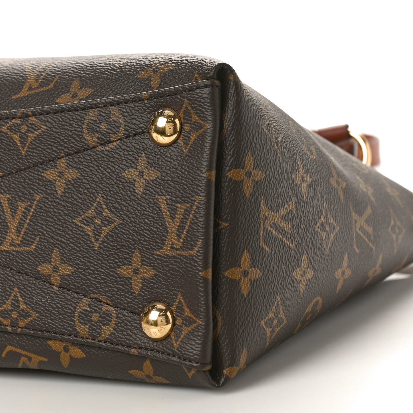 Monogram V Tote MM Black