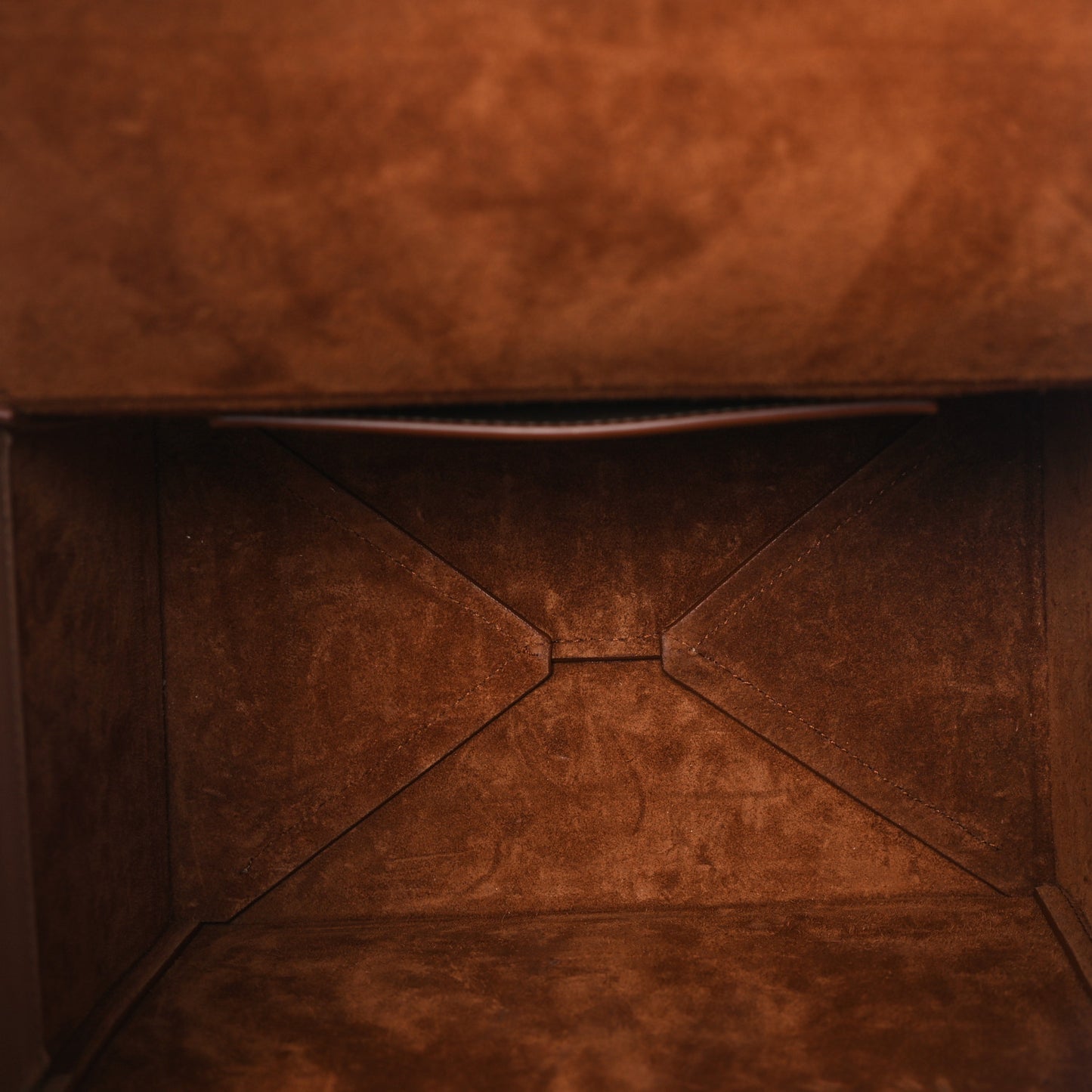 Calfskin Monogram Take Away Box Dusty Vintage Brown Gold