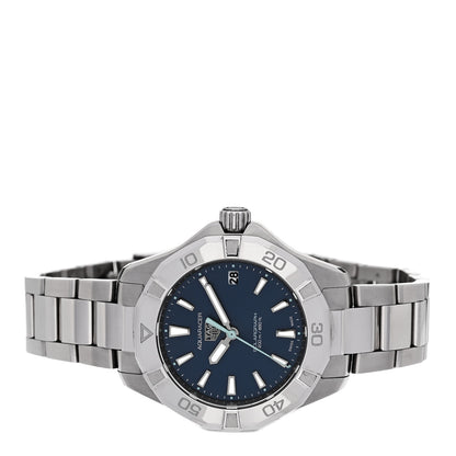 Tag Heuer Stainless Steel 34mm Aquaracer Lady Professional 200 Solargraph Quartz Watch Blue WBP1311 2 of 5