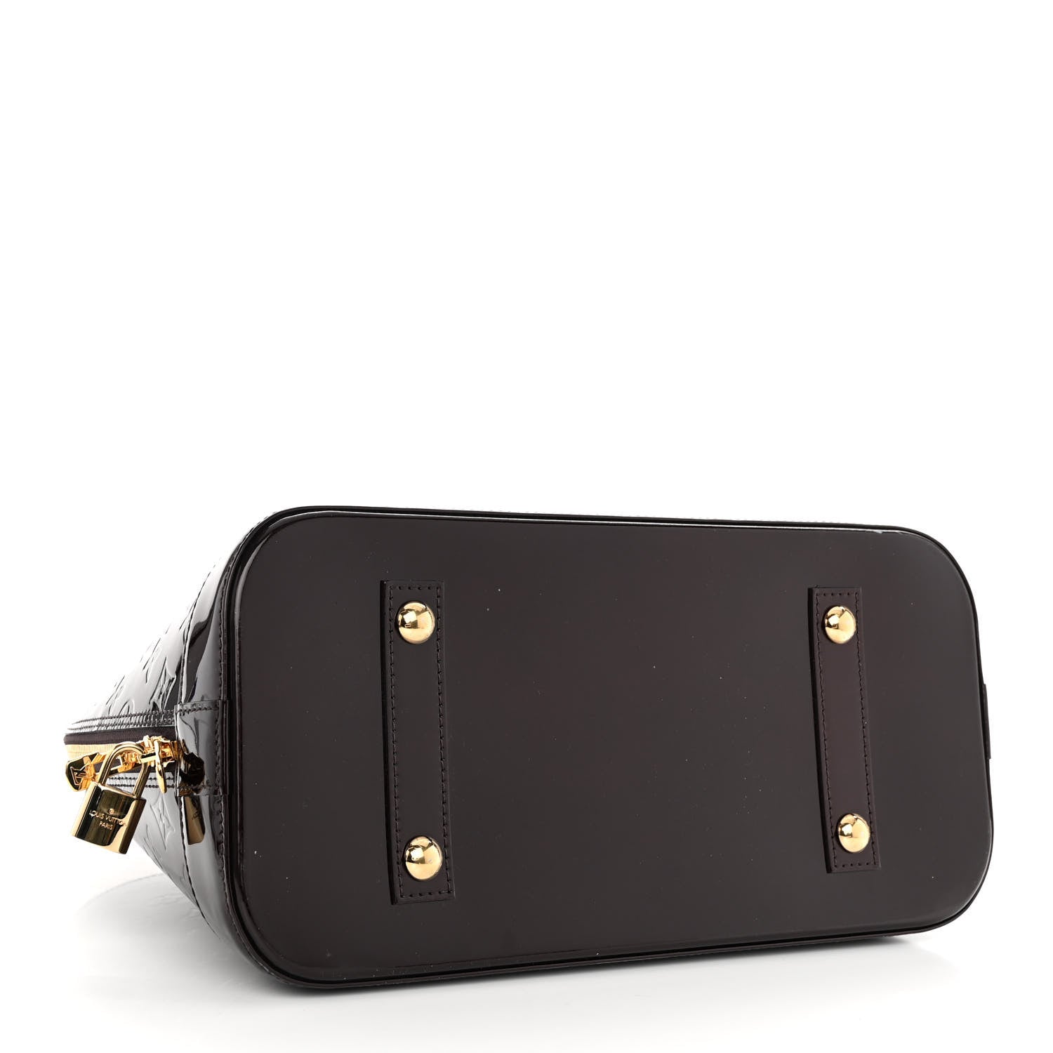 Louis Vuitton Vernis Alma MM Amarante 4 of 11