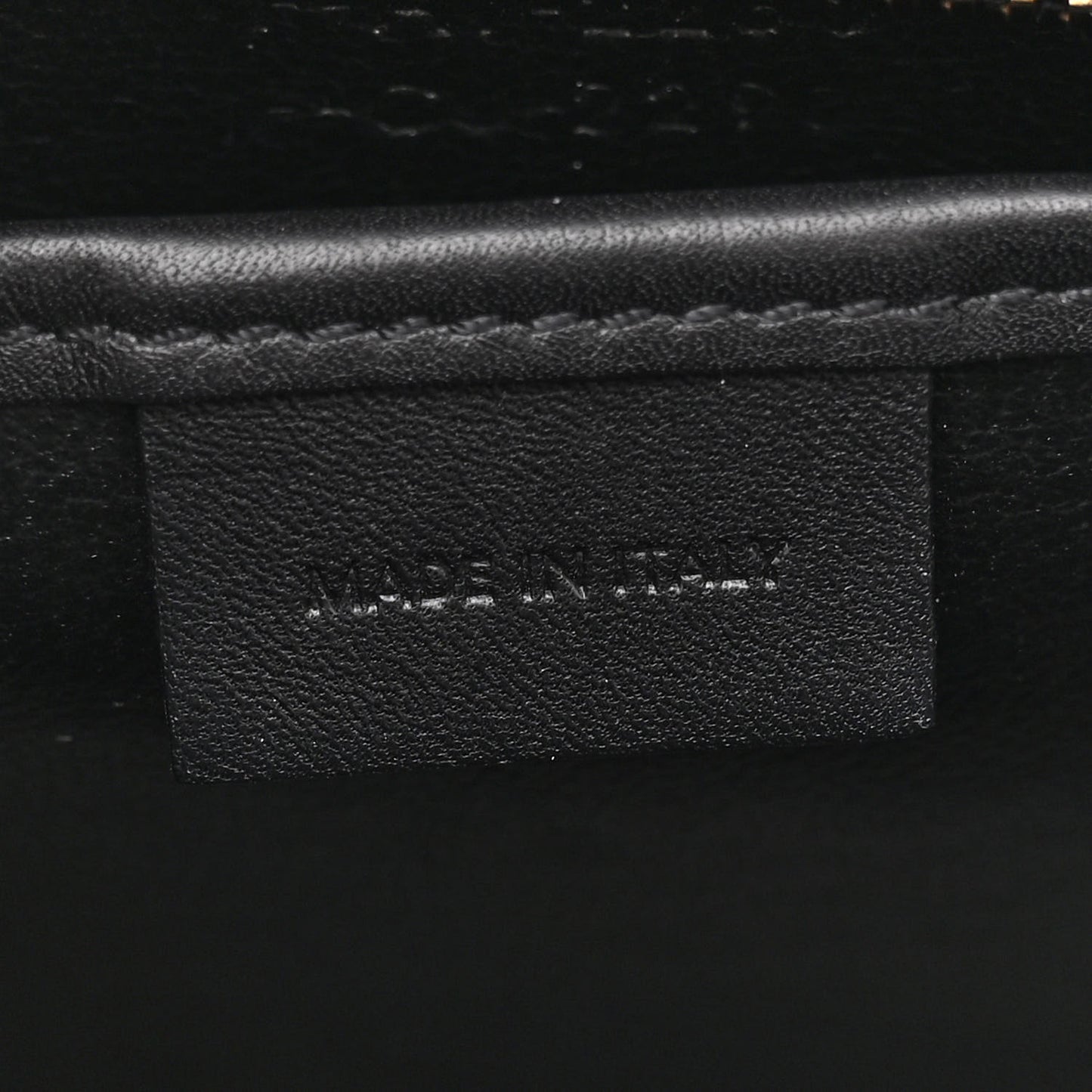Smooth Calfskin Nano Luggage Black