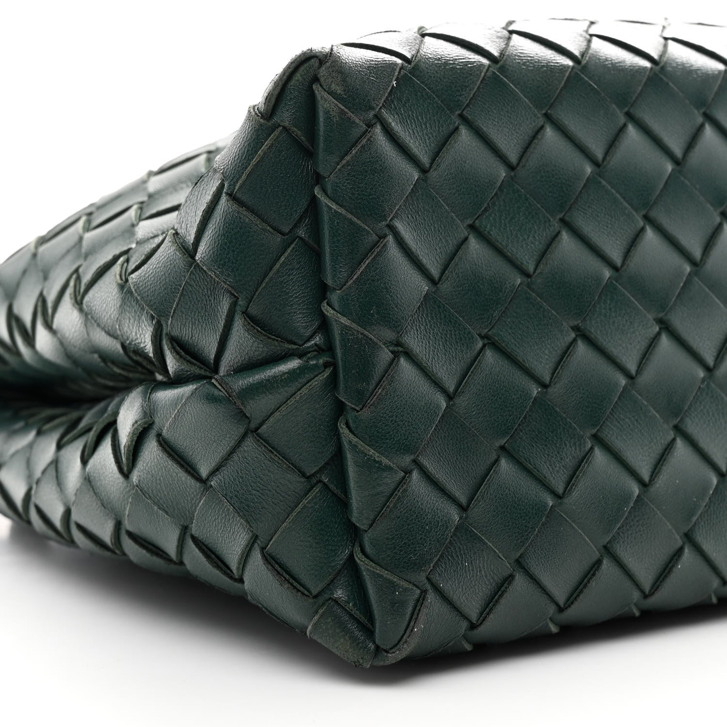 Bottega Veneta Nappa Intrecciato Medium Andiamo Shoulder Bag Emerald Green 8 of 9