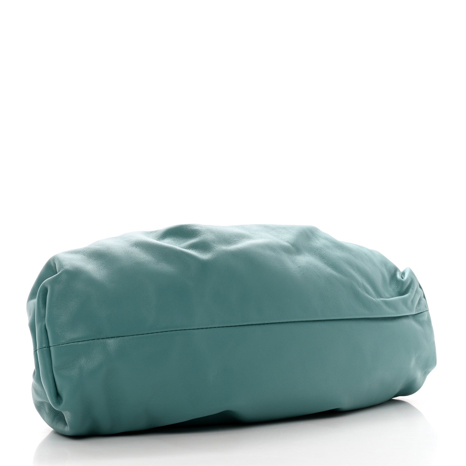Bottega Veneta Smooth Butter Calf The Pouch Oversized Clutch Linoleum 4 of 9