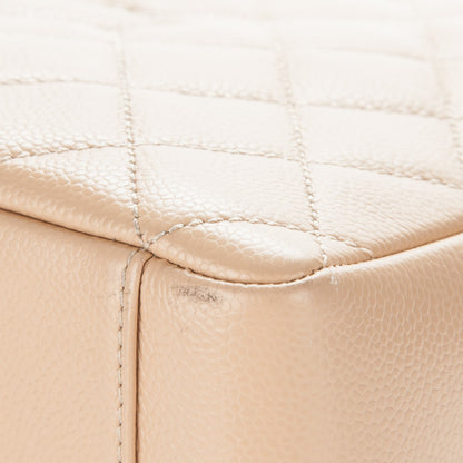 Chanel Caviar Quilted Grand Shopping Tote GST Beige Clair 5 of 8