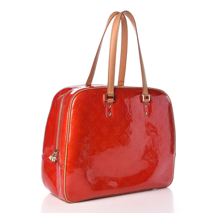 Louis Vuitton Vernis Sutton Rouge 3 of 14