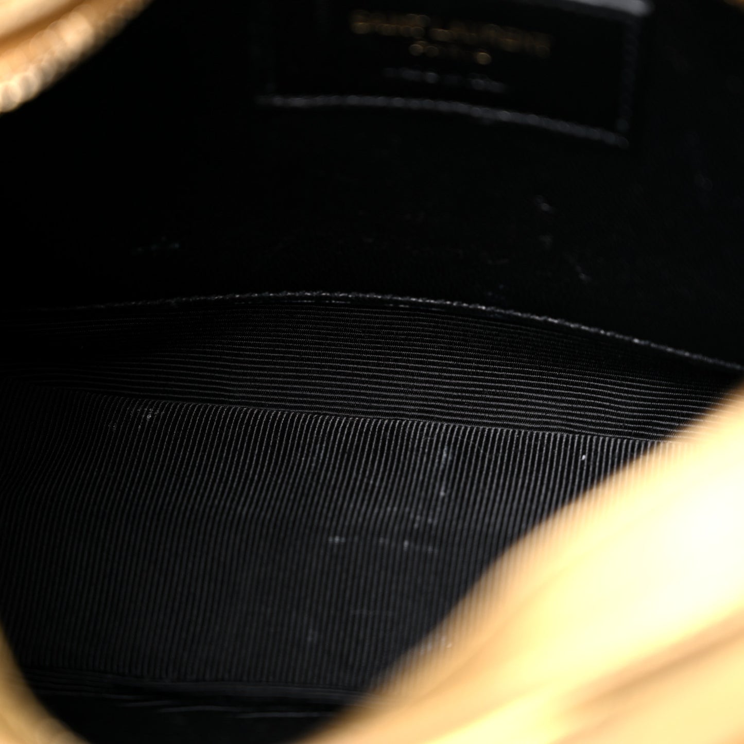 Metallic Calfskin Small Classic Monogram Camera Bag Gold