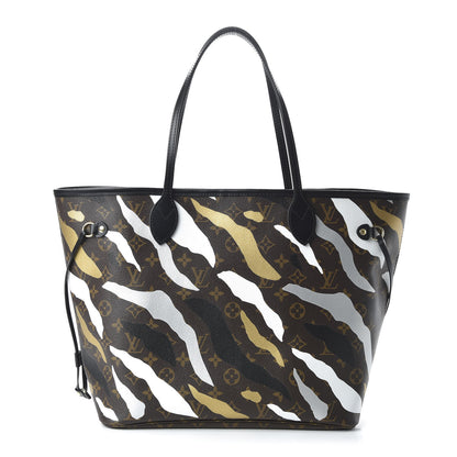 Louis Vuitton X LOL Monogram Neverfull MM Gold Silver 1 of 10