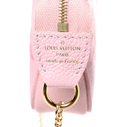 Louis Vuitton Empreinte Monogram Giant By The Pool Mini Pochette Accessories Bouton De Rose 6 of 9