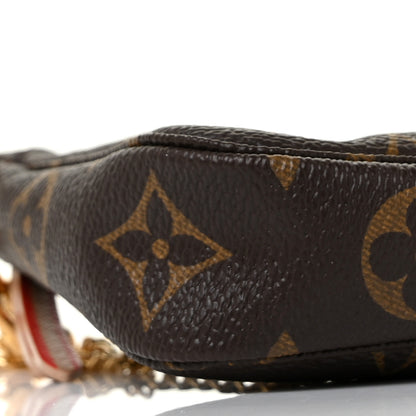 Louis Vuitton Monogram Trunks and Locks Mini Pochette Accessories 8 of 10