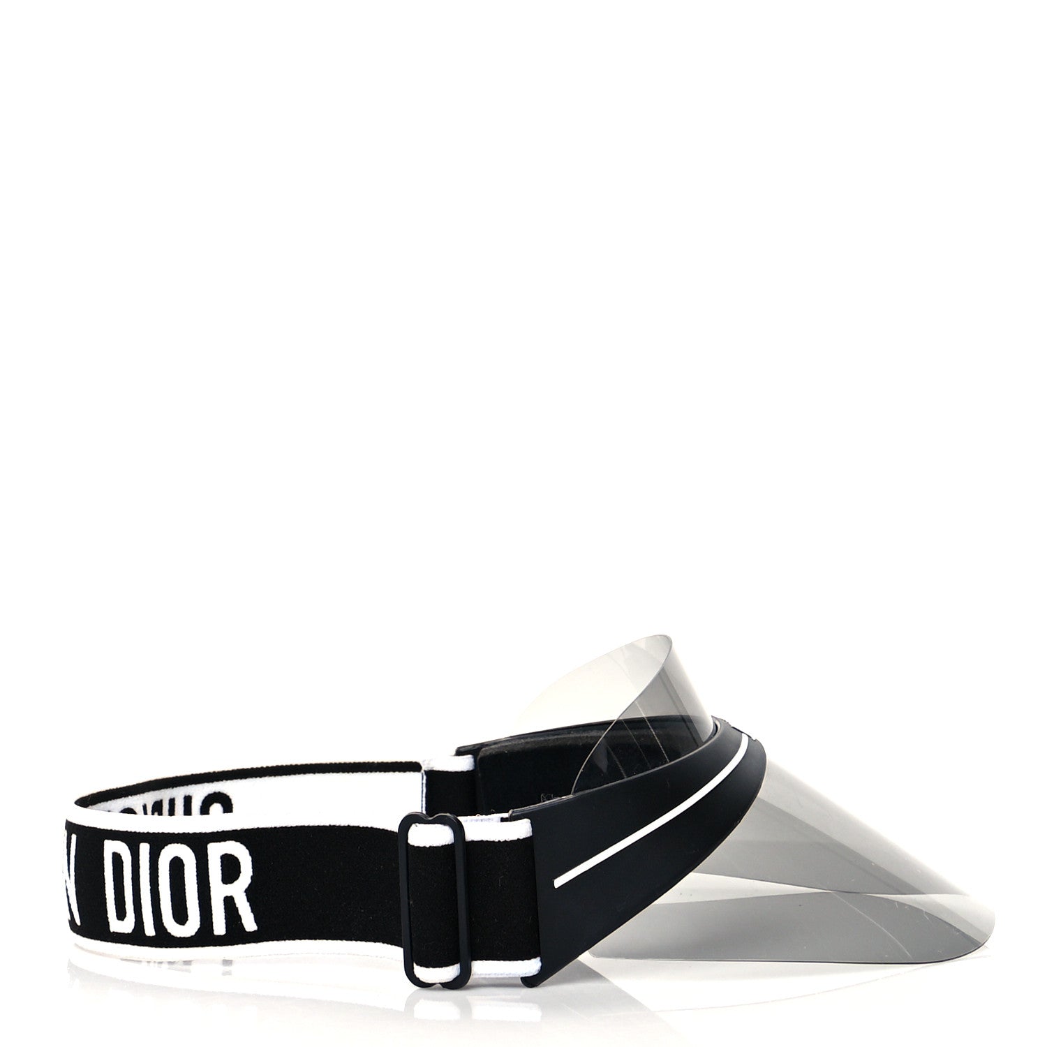 Christian Dior Mirrored DiorClub1 Sun Visor Black 4 of 8