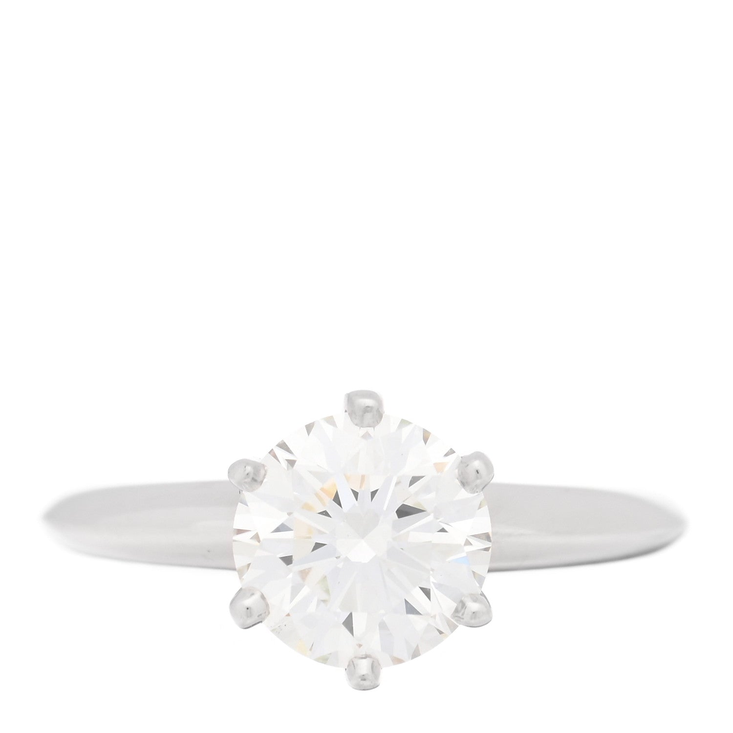 Tiffany Platinum Diamond 1.85ct Solitaire Engagement Ring 52 6 1 of 4