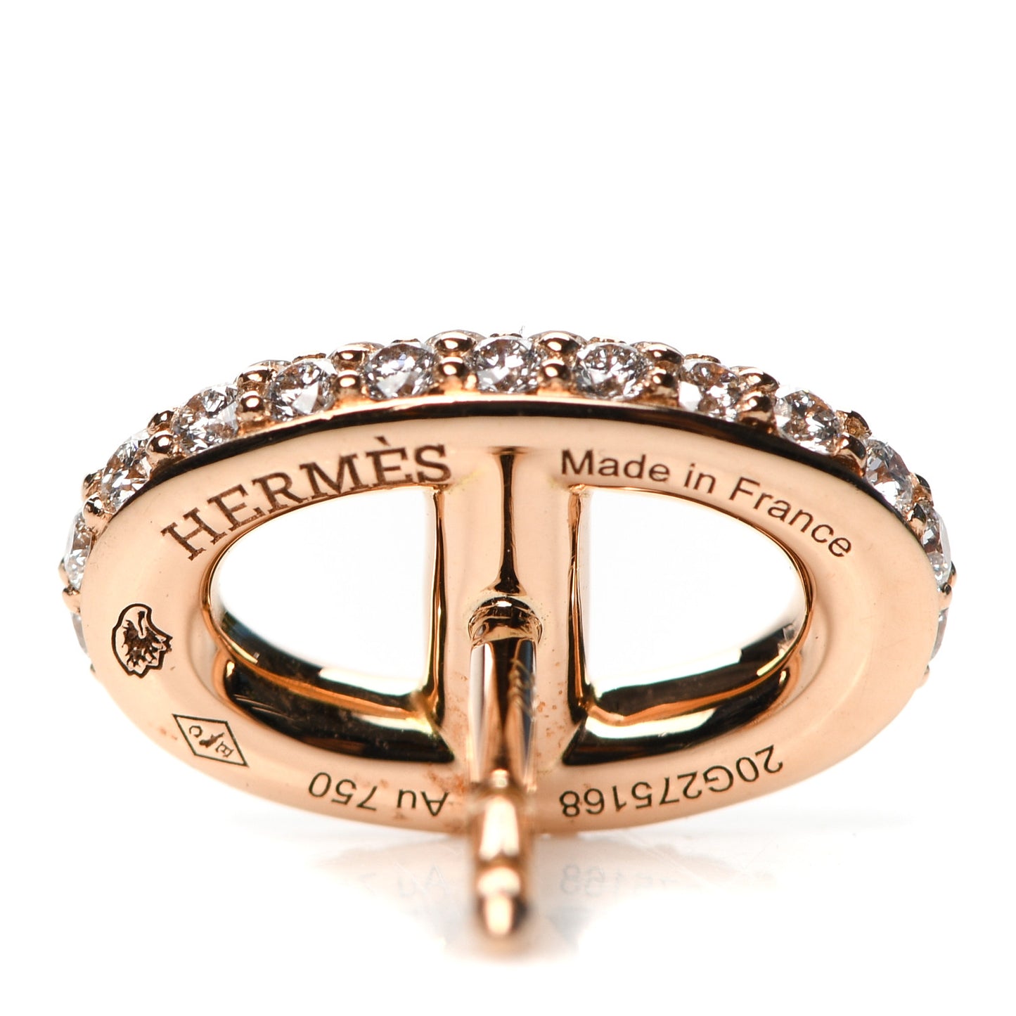 18K Rose Gold Diamond New Farandole Earrings