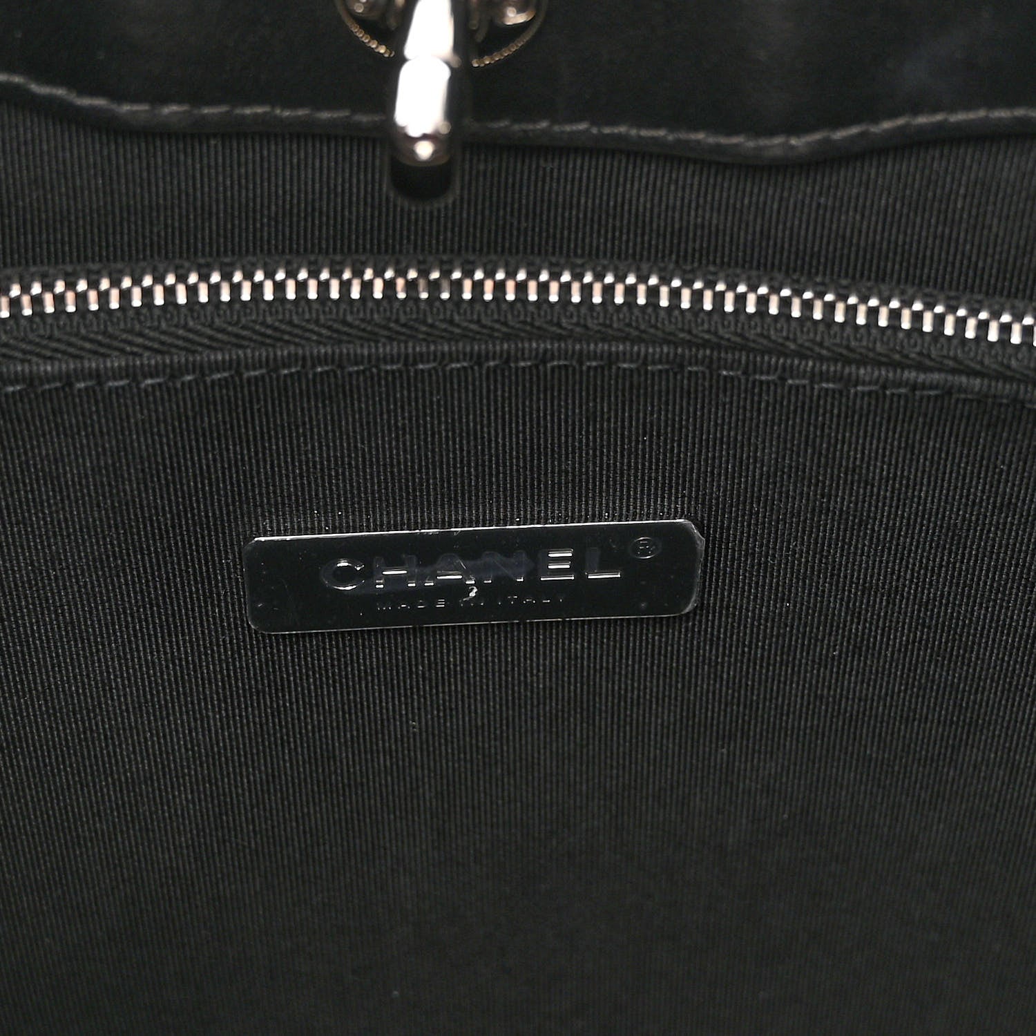 Chanel Shiny Aged Calfskin Quilted Large 31 Shopping Bag Black 6 of 11