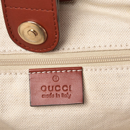 Gucci Monogram Medium Sukey Tote Dark Red 6 of 7