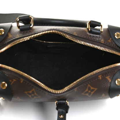 Louis Vuitton Monogram Petite Malle Souple Black 5 of 9