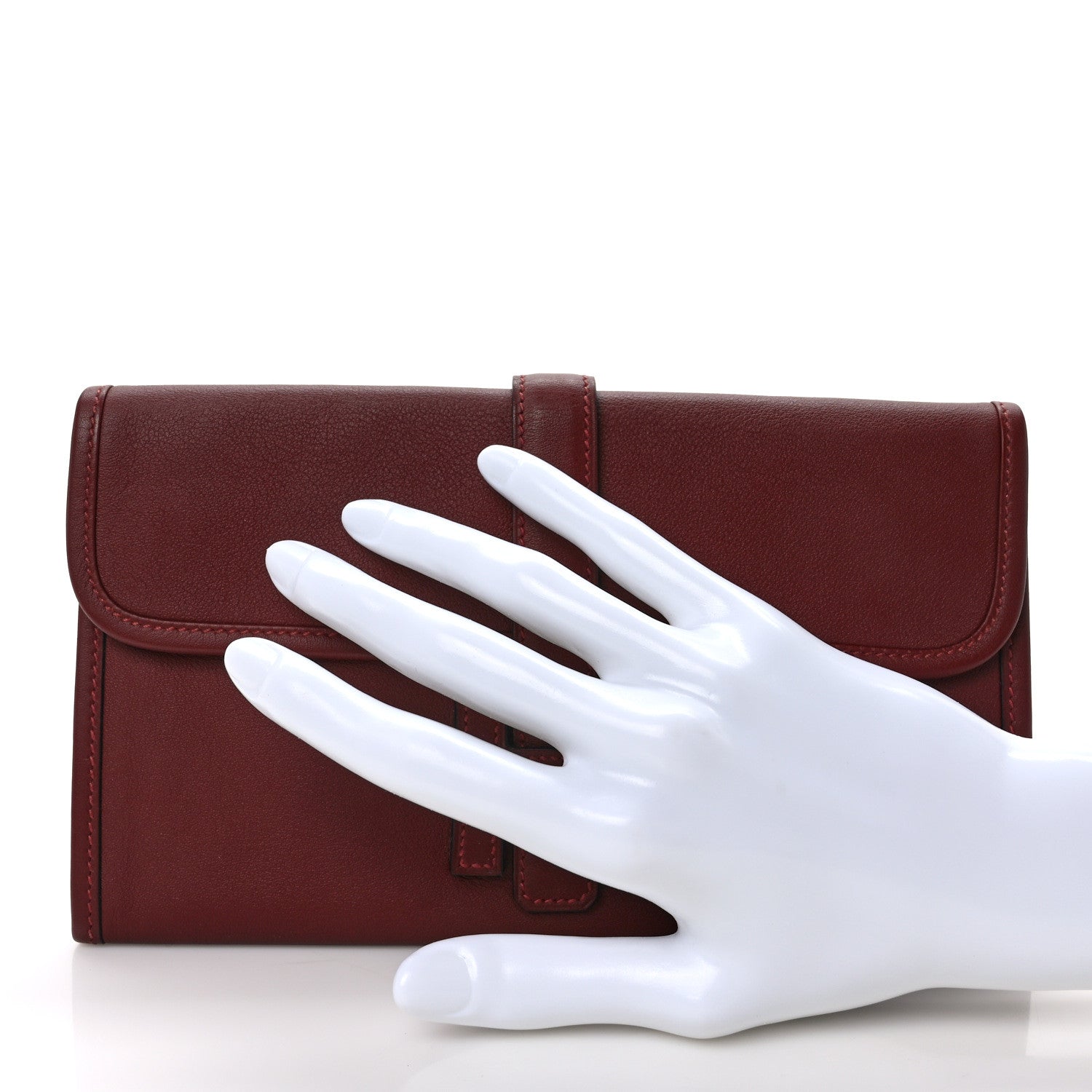 Hermes Swift Jige Duo Rouge H 2 of 7