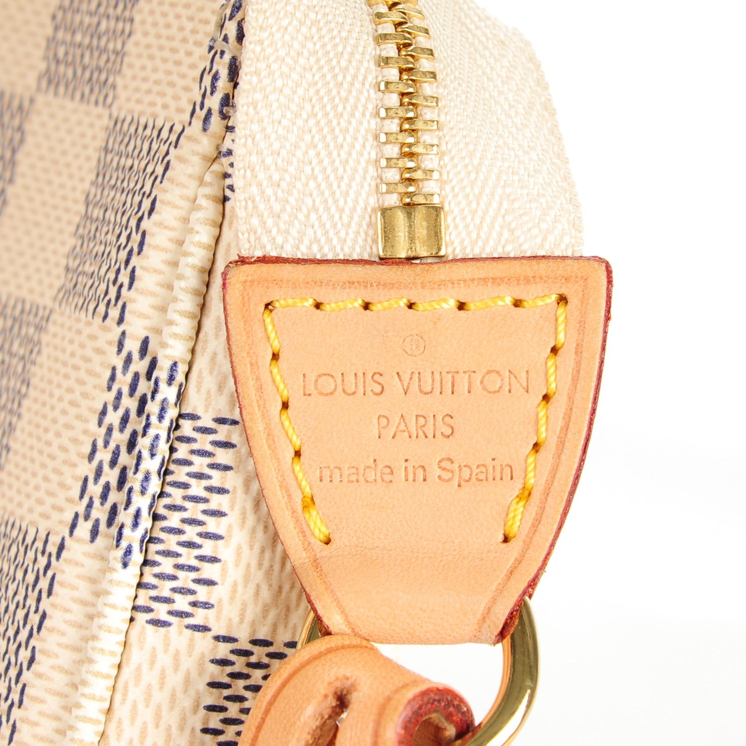 Louis Vuitton Damier Azur Pochette Accessories NM 6 of 7