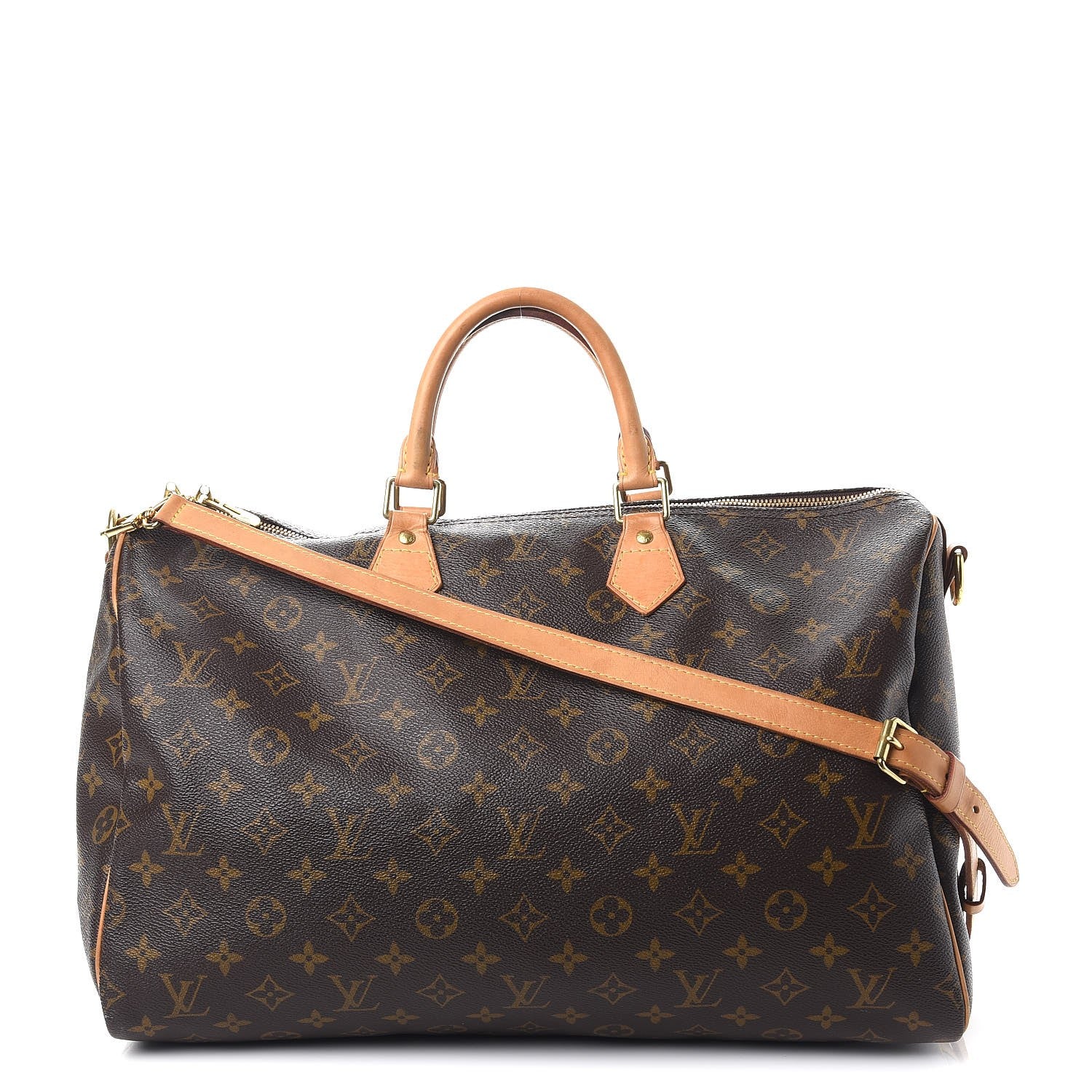 Louis Vuitton Monogram Speedy Bandouliere 40 1 of 14
