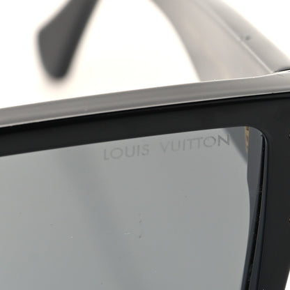 Louis Vuitton Acetate Swarovski Crystal Cyclone Sunglasses Z1578W Black 7 of 8