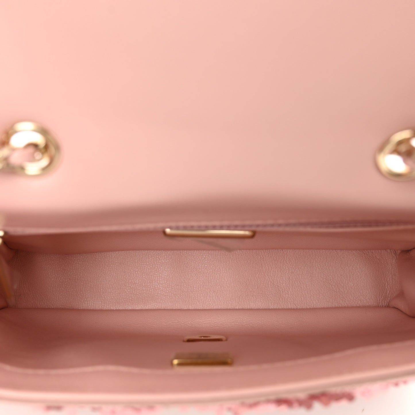 Sequin Mini Rectangular Flap Pink