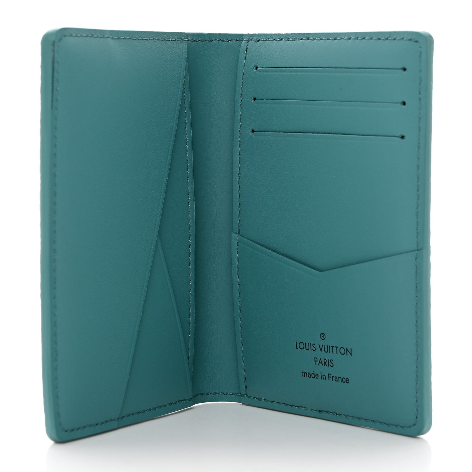 Louis Vuitton Damier Checkerboard Pocket Organizer Teal 5 of 7