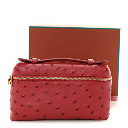 Loro Piana Ostrich L19 Extra Pocket Pouch 10 of 10